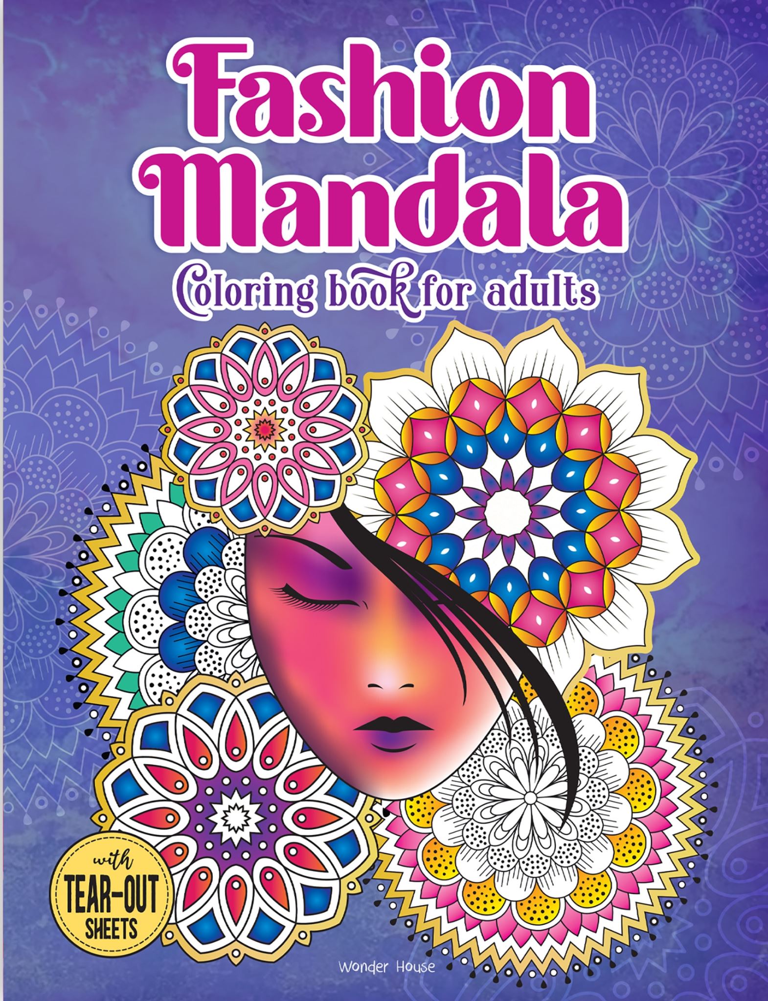 Fashion Mandala Coloring book for Adults