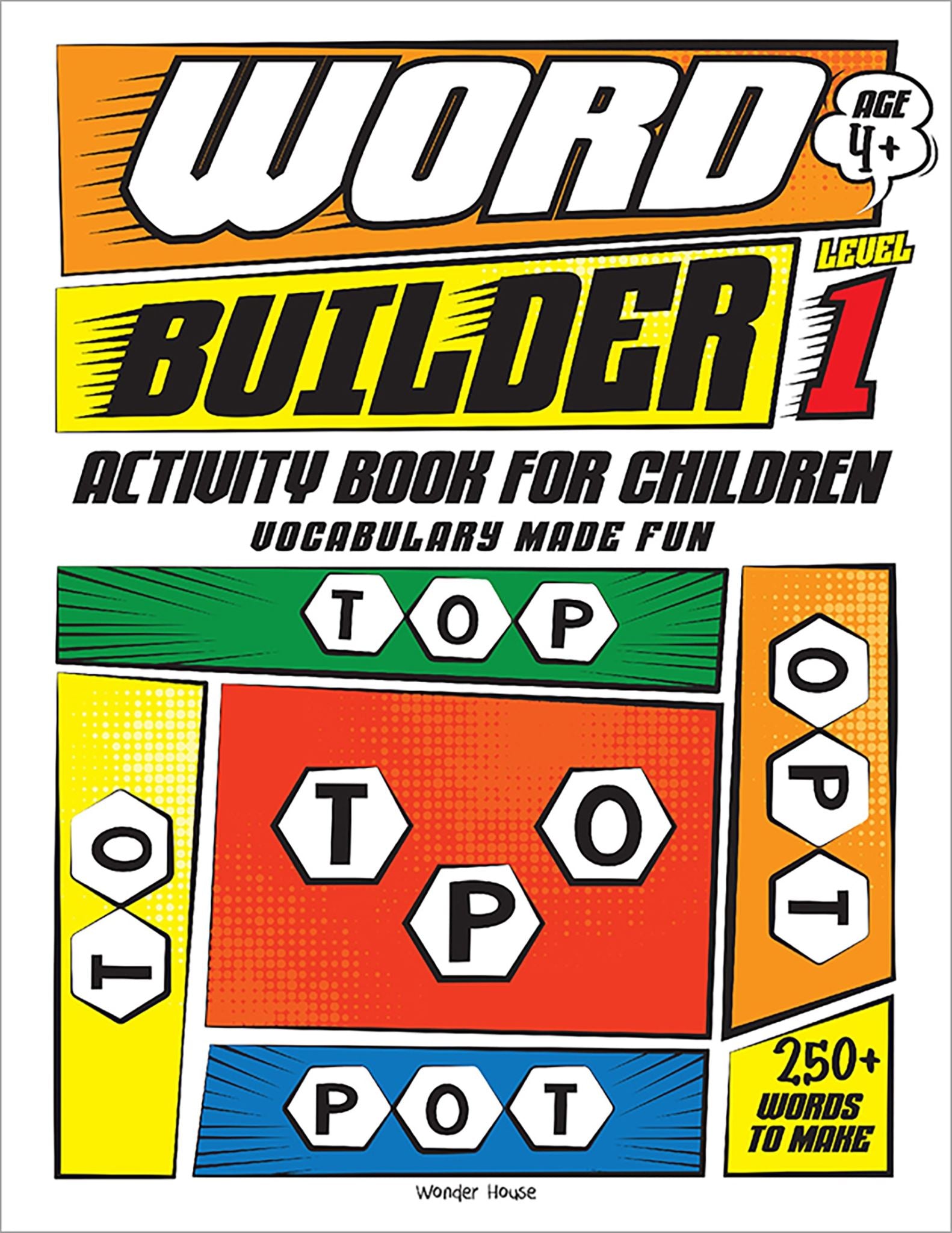 Word Builder Activity Book For Children - Make Meaningful Words With The Given L