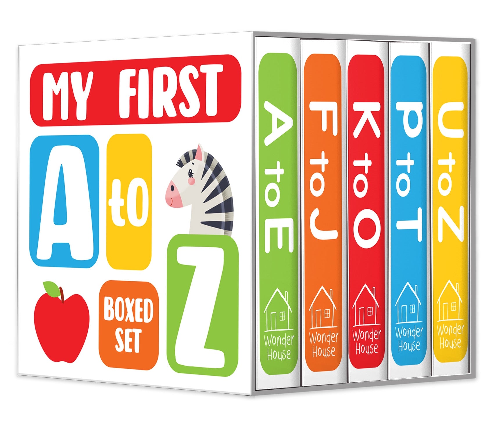 My first A to Z Boxed Set of 5 books (Mini Board Books)