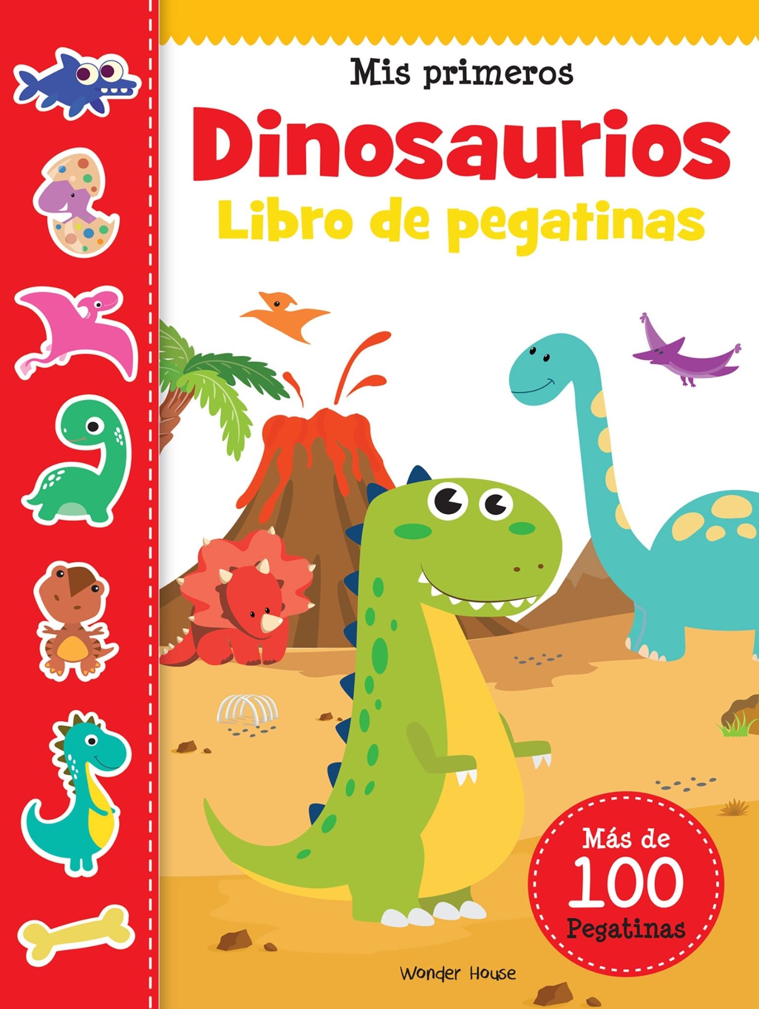 My First Dinosaurs Sticker Book - Spanish