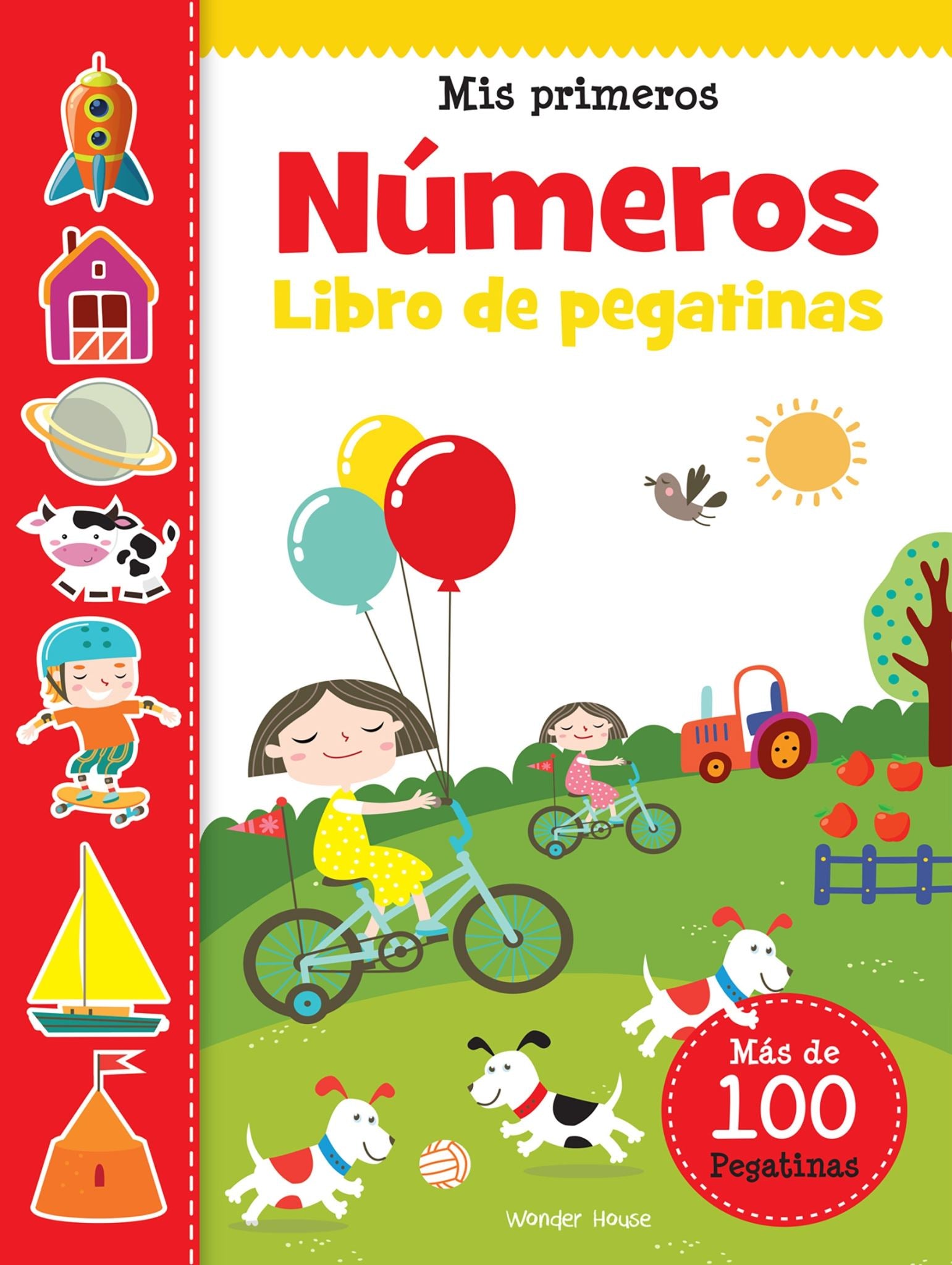 My First Numbers Sticker Book - Spanish