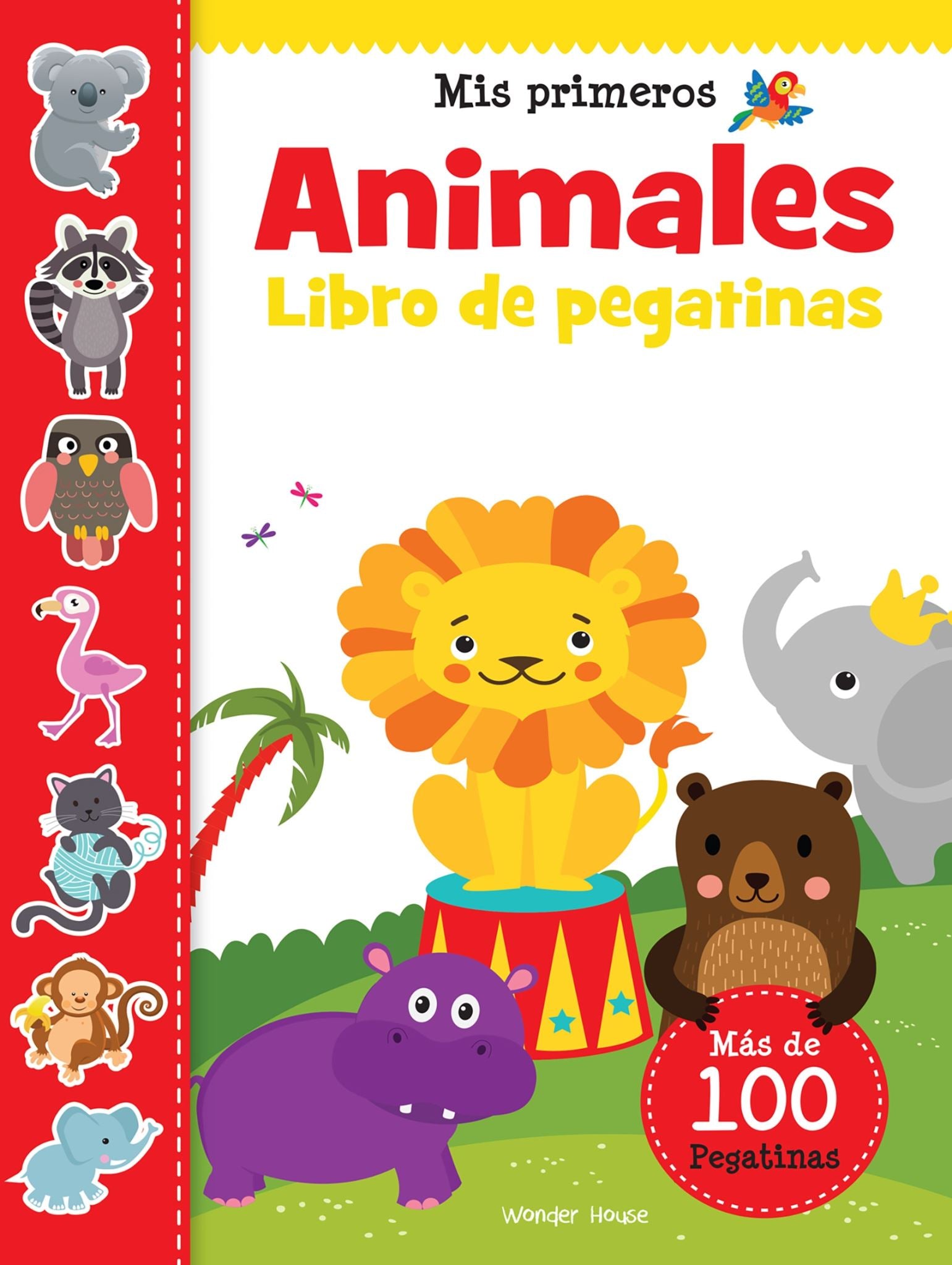 My First Animals Sticker Book - Spanish