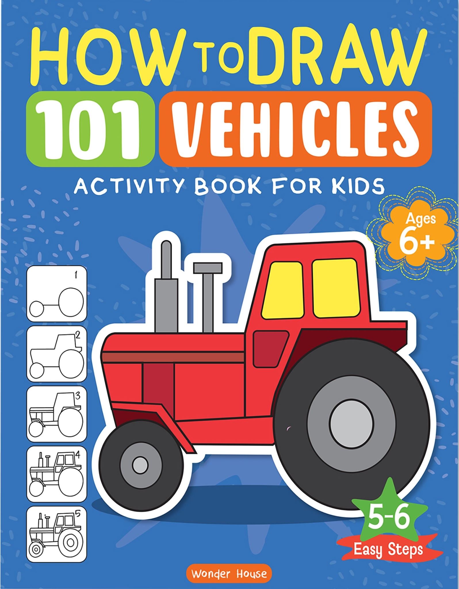 101 Learn to Draw Transport