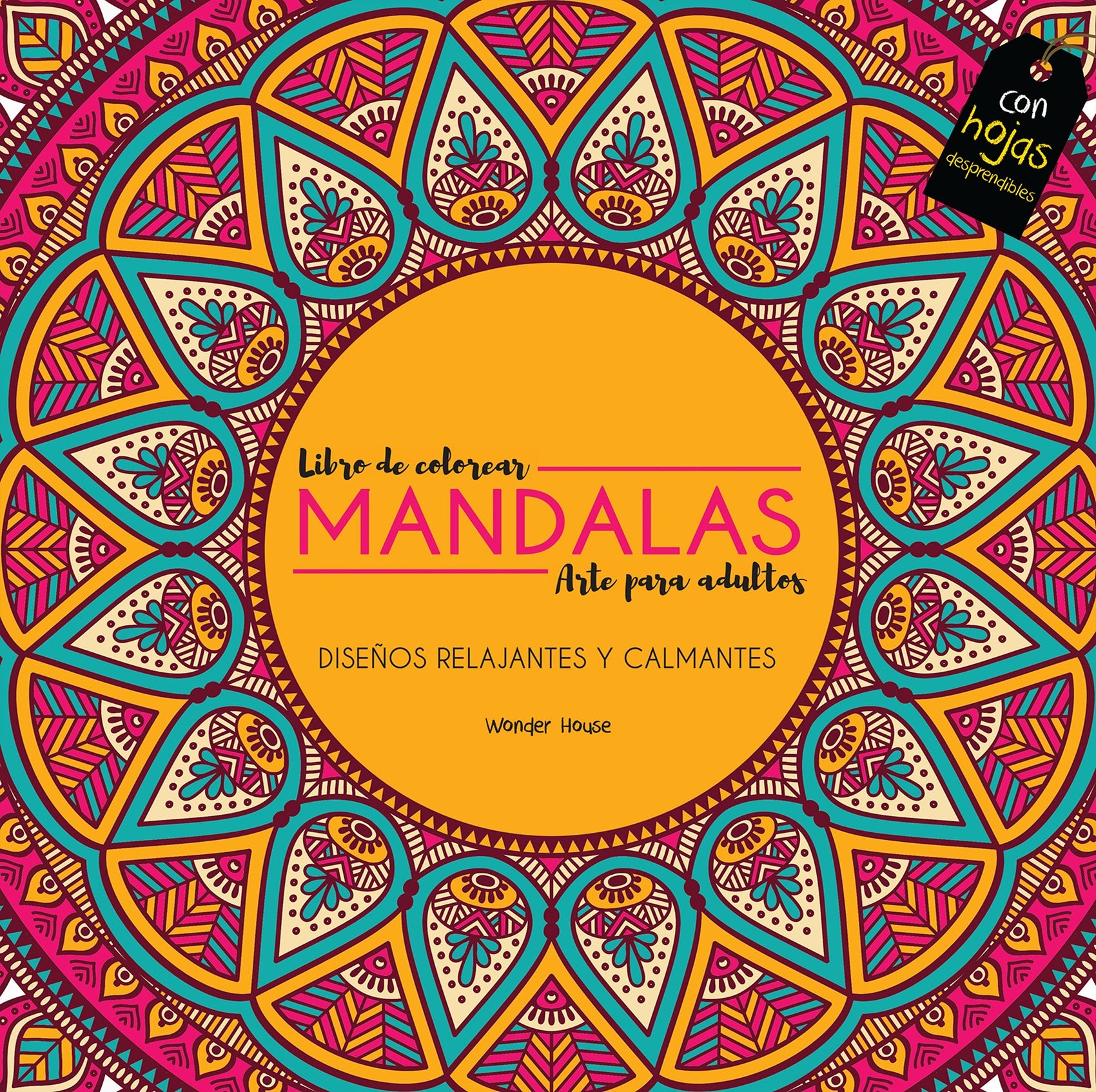 Adult Colouring Books Mandala Art for Adults - Spanish