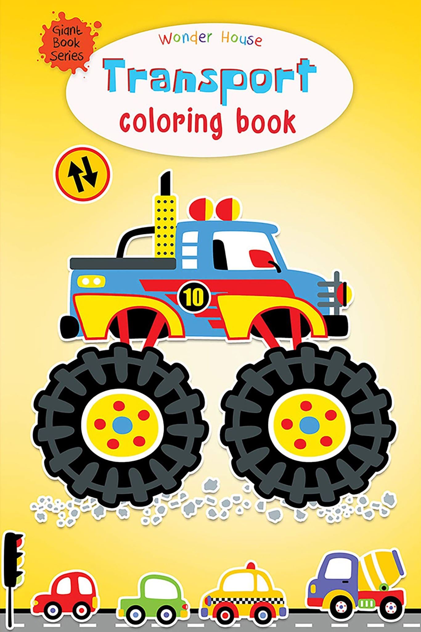 Transport Colouring Book (Giant Book Series)