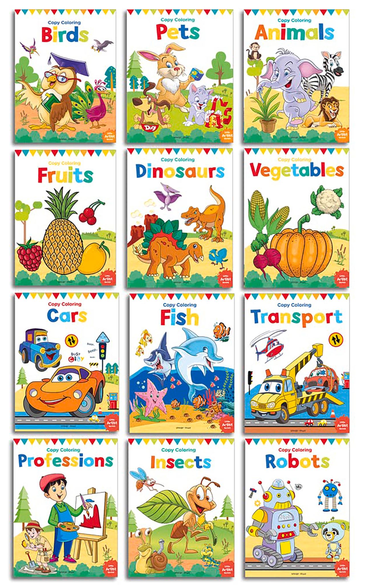 Colouring Books Boxset
