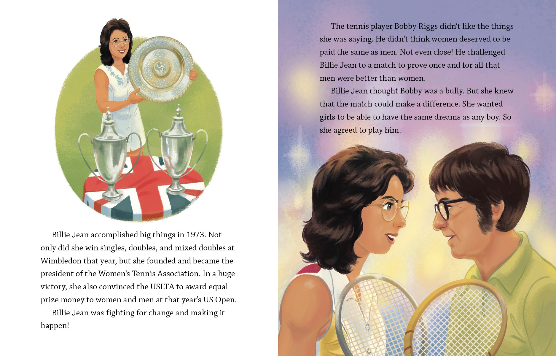 Billie Jean King: A Little Golden Book Biography
