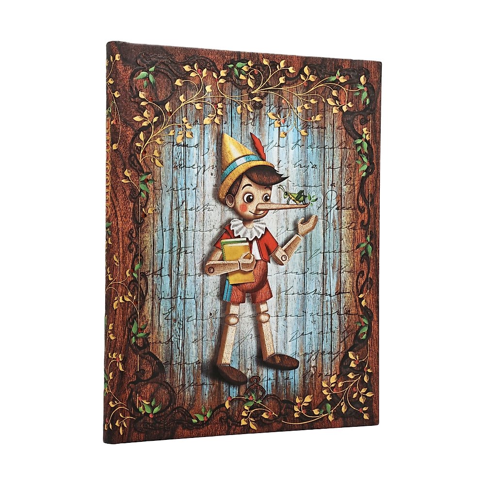 Carlo Collodi, Pinocchio (Fairy Tale Collection) Ultra Lined Hardcover Journal (