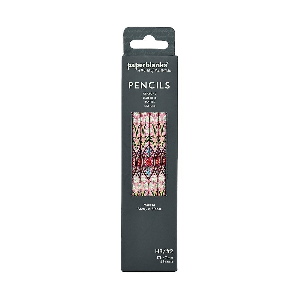 Mimosa (Poetry in Bloom) Pencil (4 Pack)