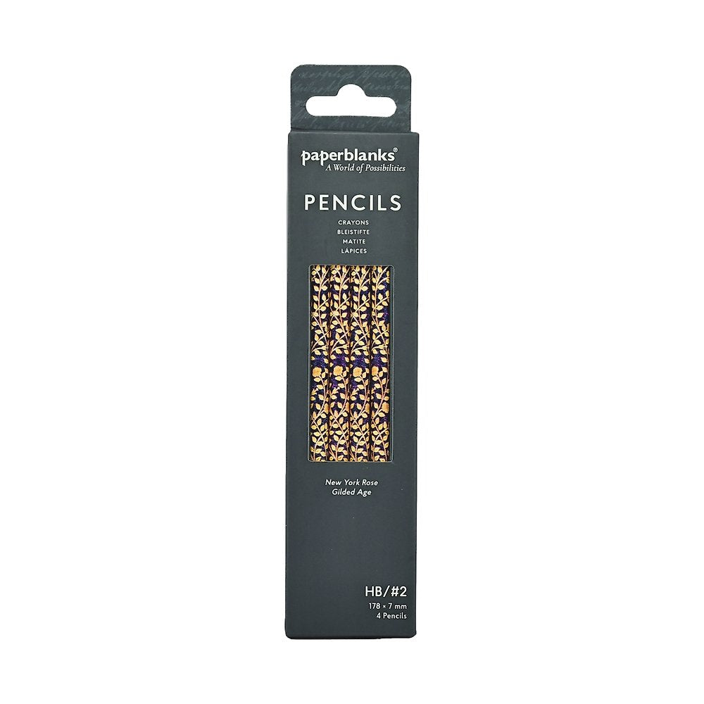 New York Rose (Gilded Age) Pencil (4 Pack)