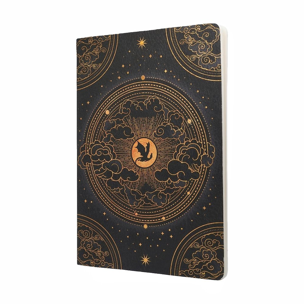 Shadows of Navarre (Fourth Wing) A4 Lined Cahier