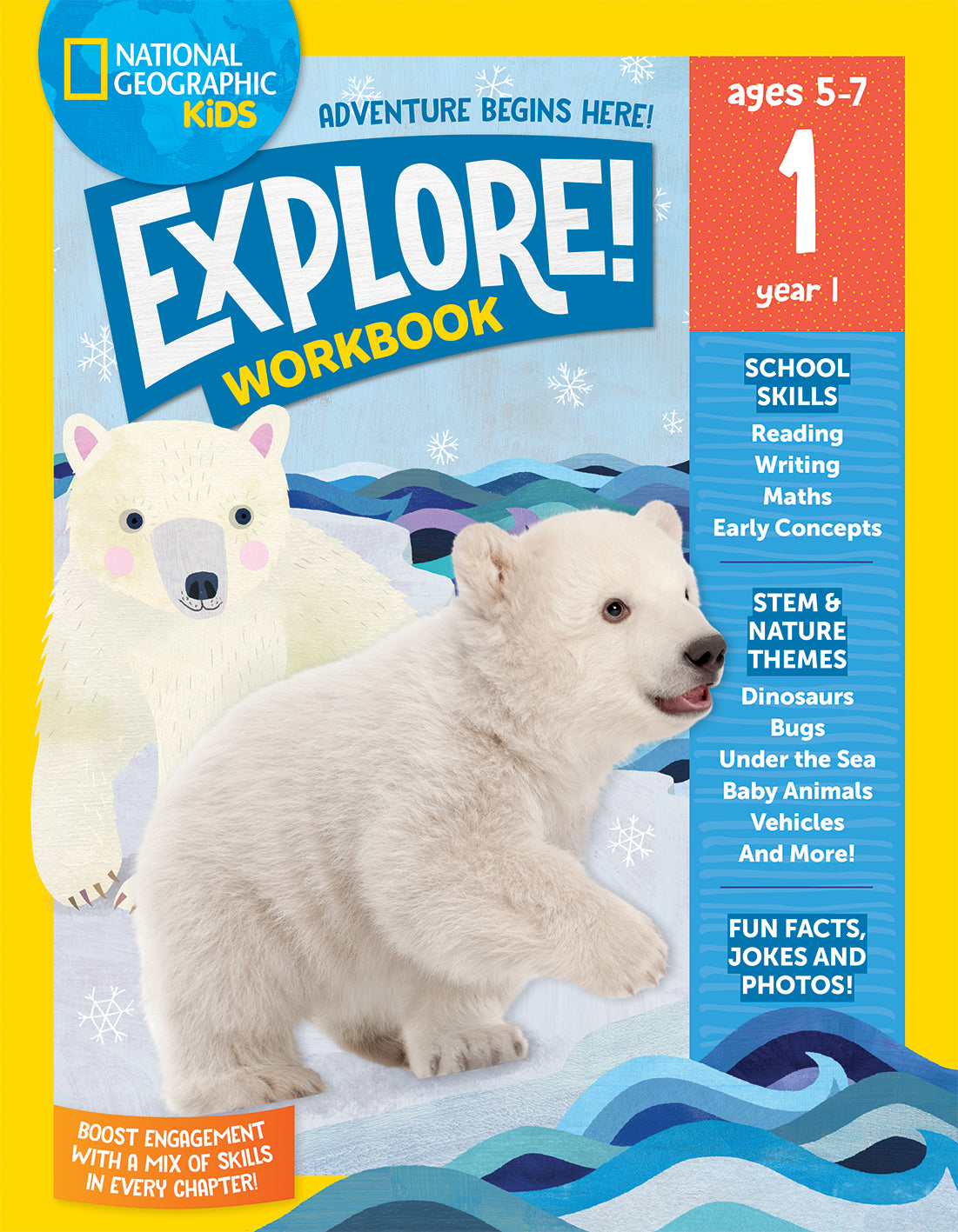 National Geographic Kids: Explore! Workbook Year 1 - Disney