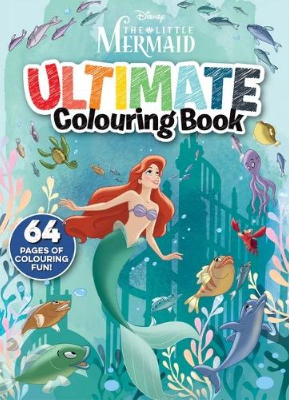 The Little Mermaid: Ultimate Colouring Book (Disney)
(Paperback)