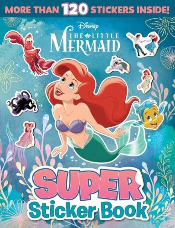 The Little Mermaid: Super Sticker Book (Disney)
(Paperback)