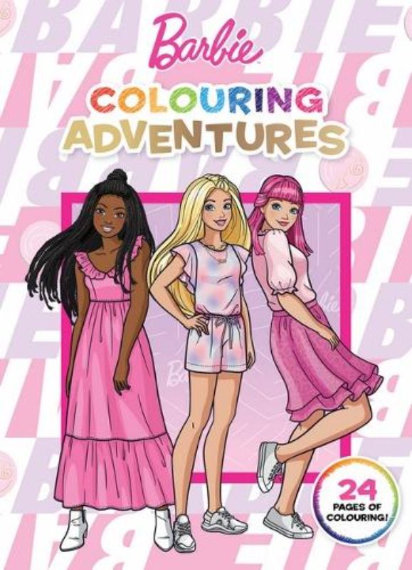 Barbie: Colouring Adventures (Mattel)
(Paperback)