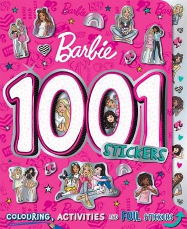 Barbie: 1001 Stickers (Mattel)
(Paperback)