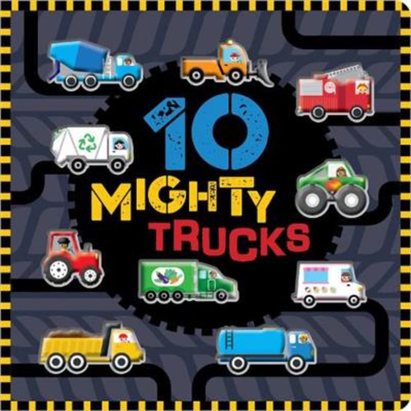 10 Mighty Trucks
(Hardback)