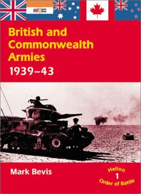 British and Commonwealth Armies 1939-43