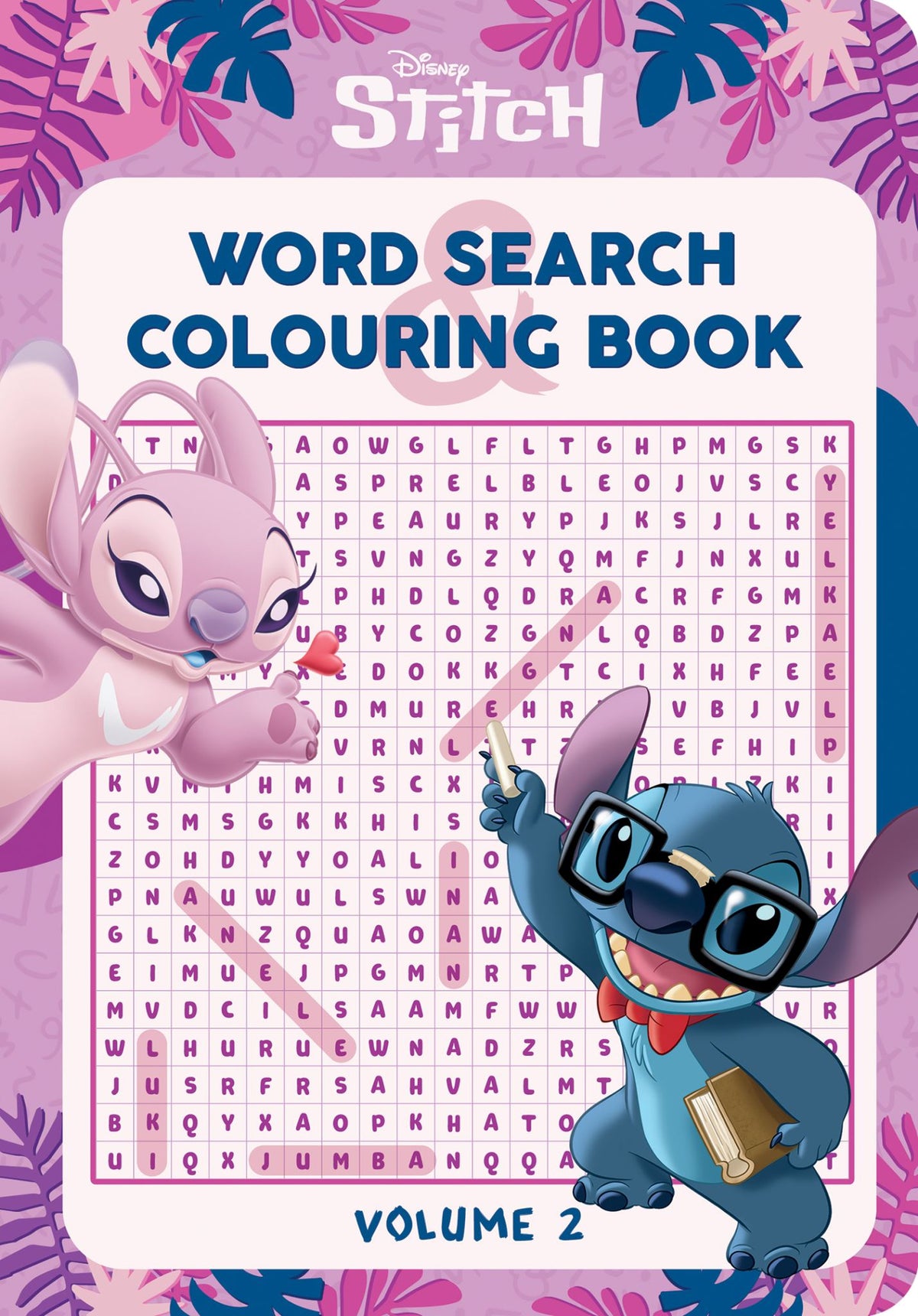 Stitch: Word Search and Colouring Book Volume 2 - Disney