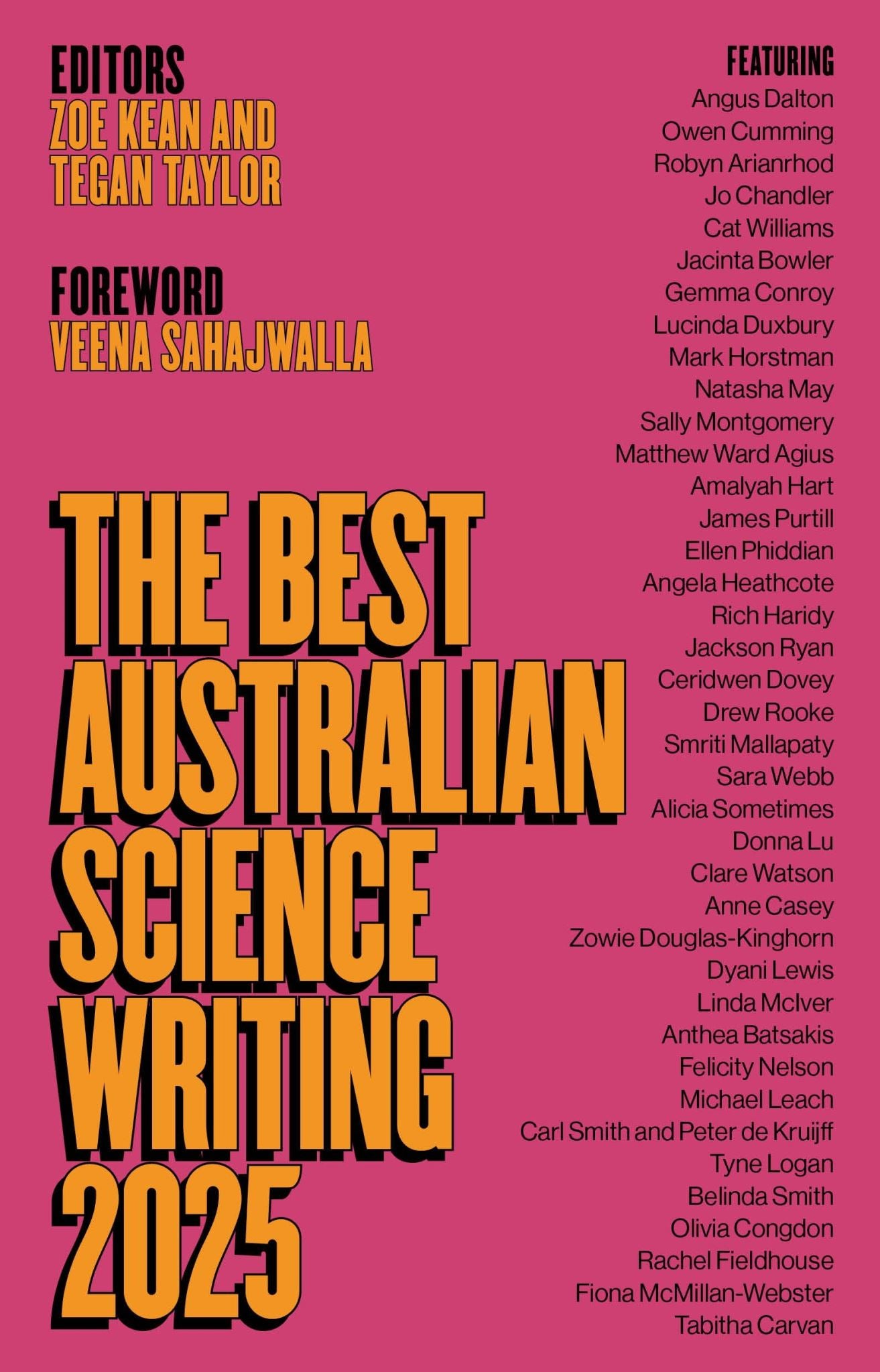 The Best Australian Science Writing 2025