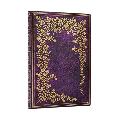 New York Rose Midi Unlined Softcover Flexi Journal - Paperback