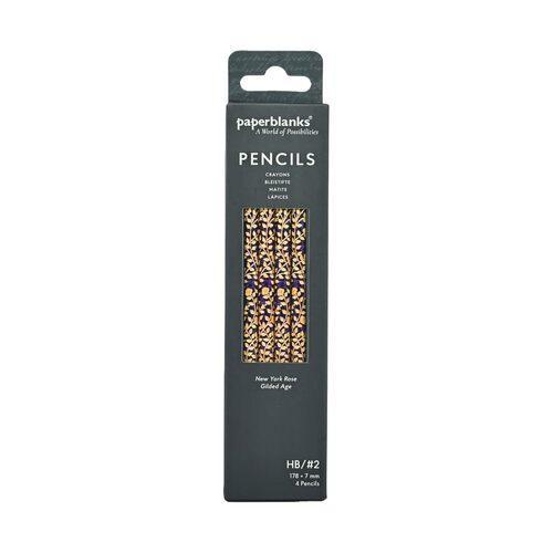 New York Rose Pencils 4 Copy Pack