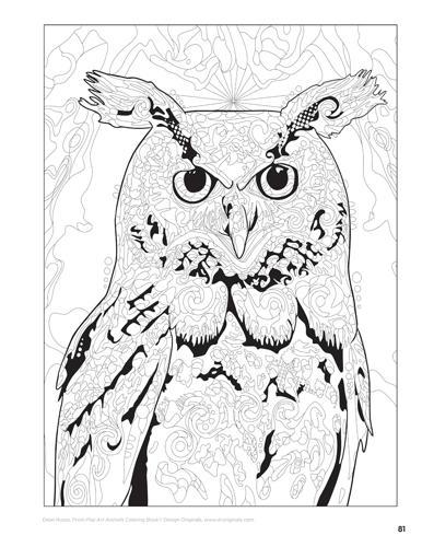 Pop Art Animals Coloring Book - by Dean Russo - Paperback
