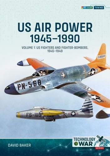 US Air Power 1945-1990 - Military History Book - Paperback