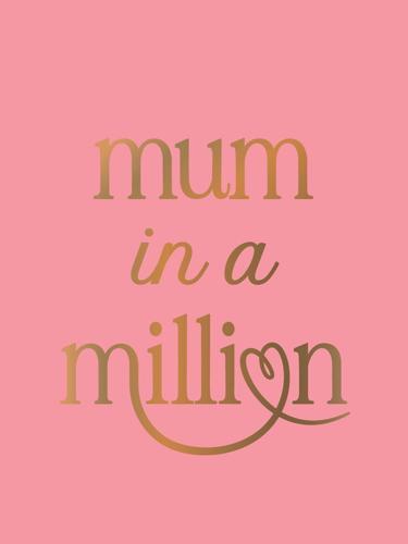 Mum in a Million - Gift Book - Hardcover