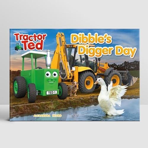 Tractor Ted Dibbles Digger Day Storybook - by Alexandra Heard - Paperback