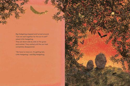 Big Hedgehog and Little Hedgehog Take an Evening Stroll (PB) - Paperback