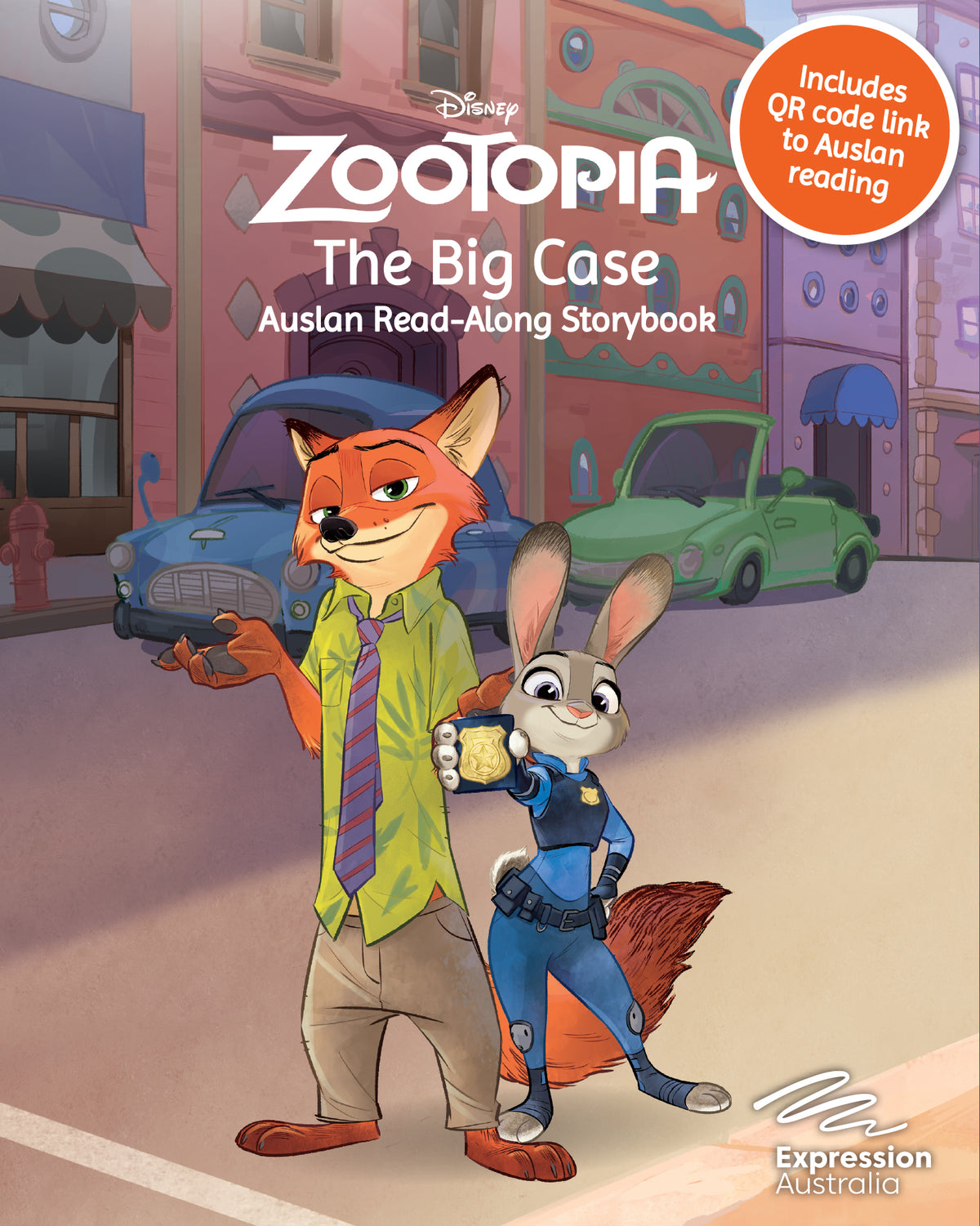 Zootopia: the Big Case Auslan Read-Along Storybook - Disney