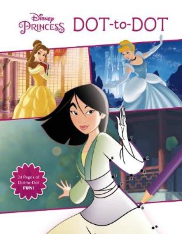 Disney Princess Dot-To-Dot