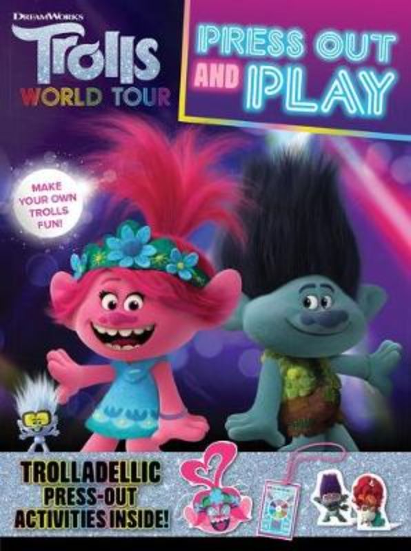 Trolls 2 Press Out And Play