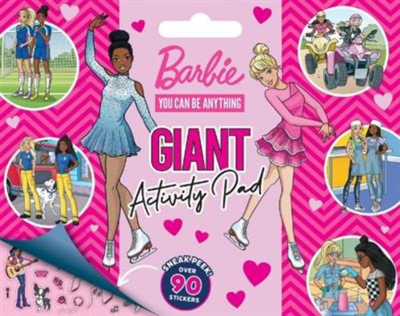 Barbie You Can be Anything: Giant Activity Pad (Mattel)