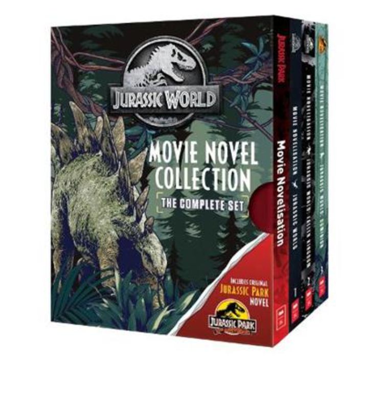 Jurassic World: Movie Novel 4-Book Collection: the Complete Set (Universal)