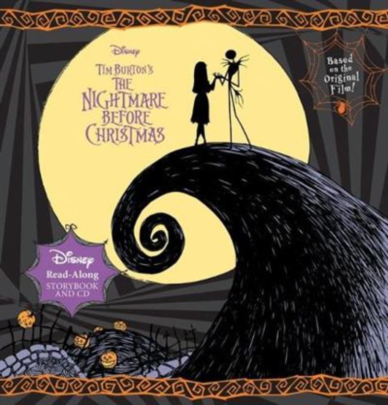 Tim Burton's the Nightmare Before Christmas: Read-Along Storybook and CD (Disney