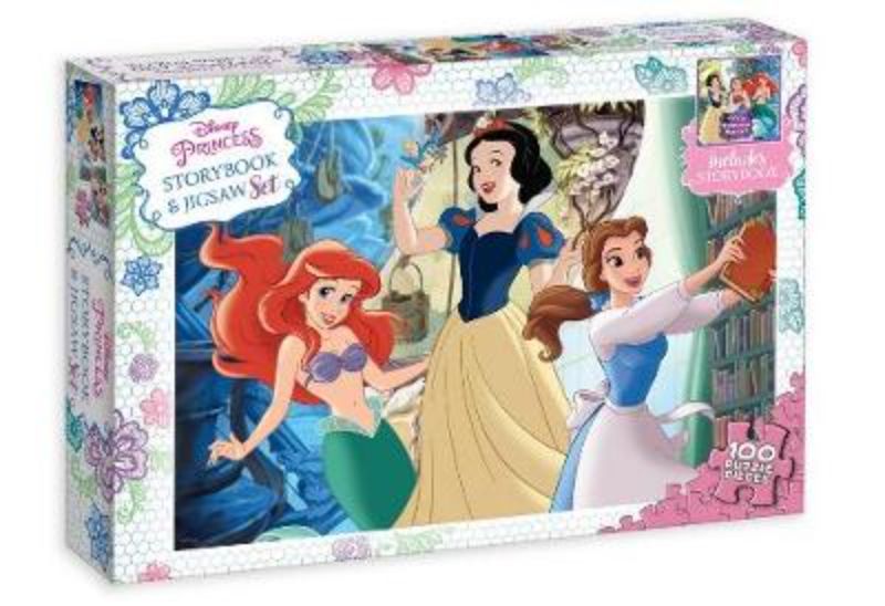 Disney Princess Bk & Puzz