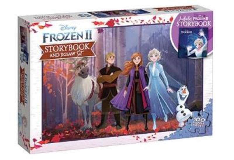 Frozen 2 Book & Puzzle New Ed