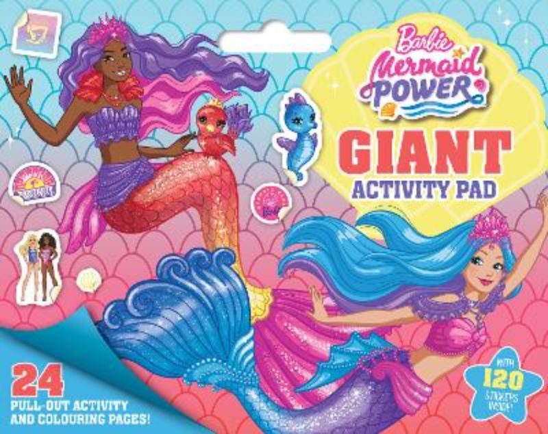 Barbie Mermaid Power: Giant Activity Pad (Mattel)