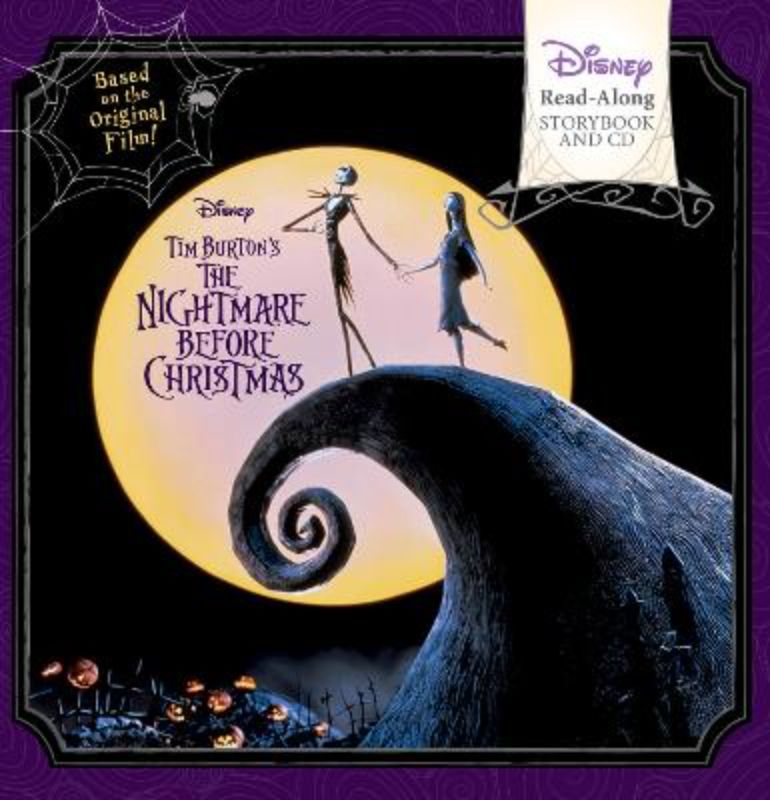 TIM Burton’S THE NIGHTMARE BEFORE CHRISTMAS: READ-ALONG STORYBOOK AND CD