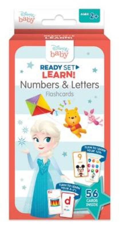 Disney Baby: Numbers & Letters Flashcards 2+