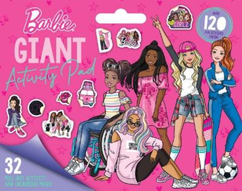Barbie Giant Activity Pad 22