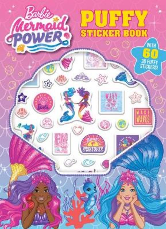 Barbie Mermaid Power: Puffy Sticker Book (Mattel)
