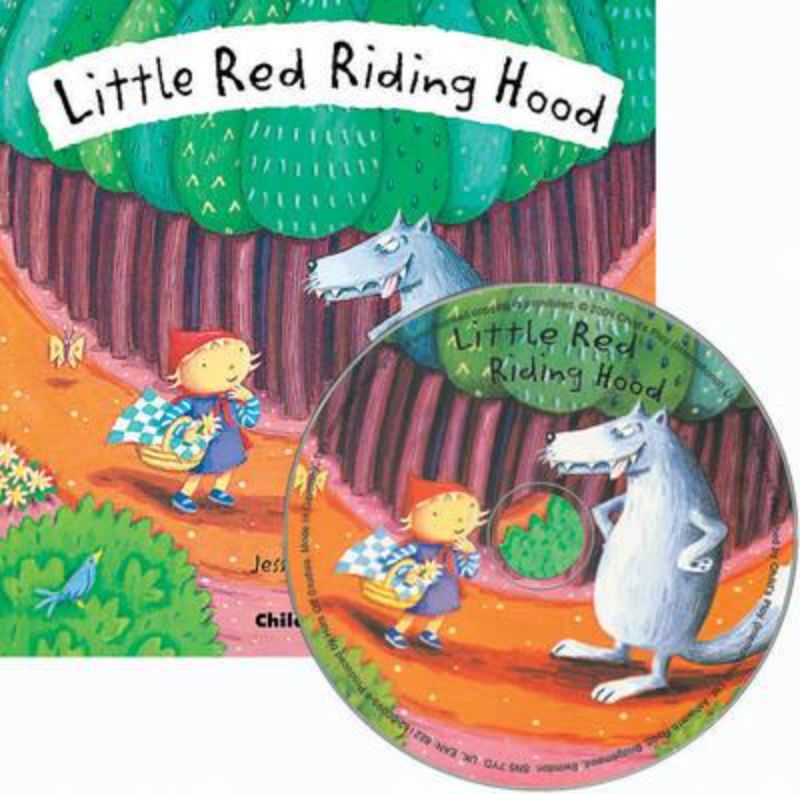 Little Red Riding Hood Flip Up Fairy Tale with CD
