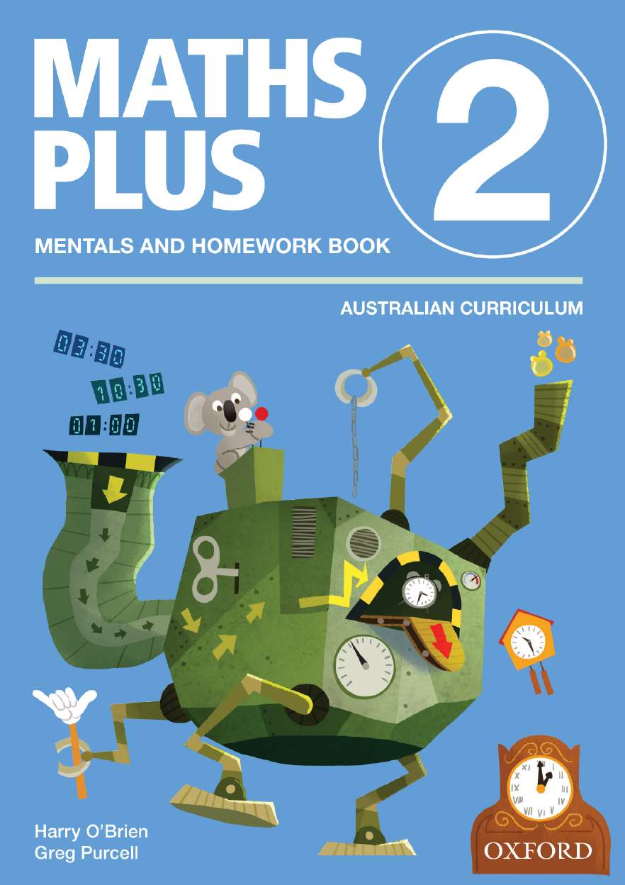 Maths Plus Aus Curriculum Edition Mentals & Homework Book 2 Revised Ed 2016