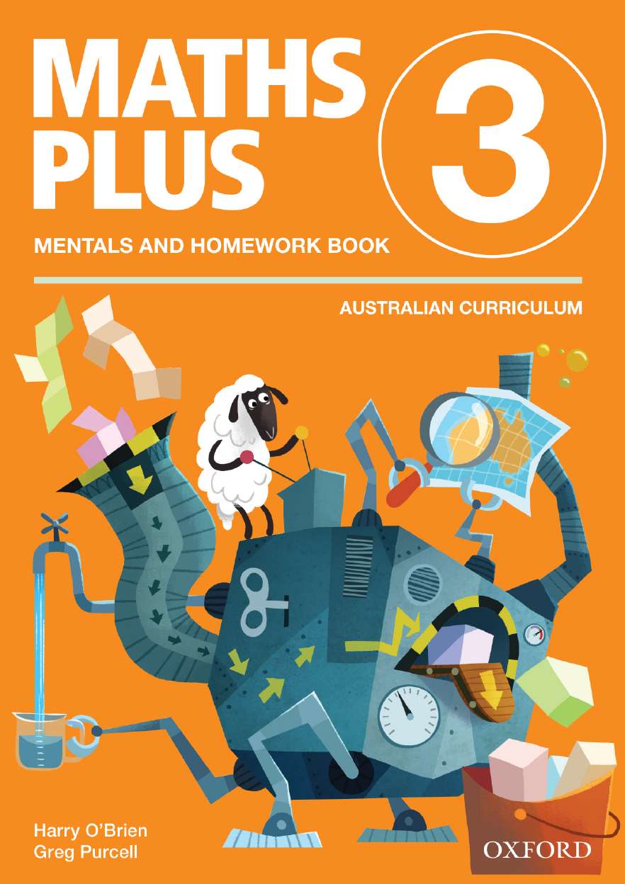 Maths Plus Aus Curriculum Edition Mentals & Homework Book 3 Revised Ed 2016