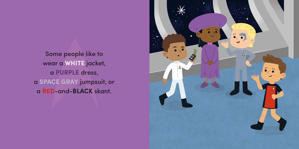 Star Trek: My First Book of Colors