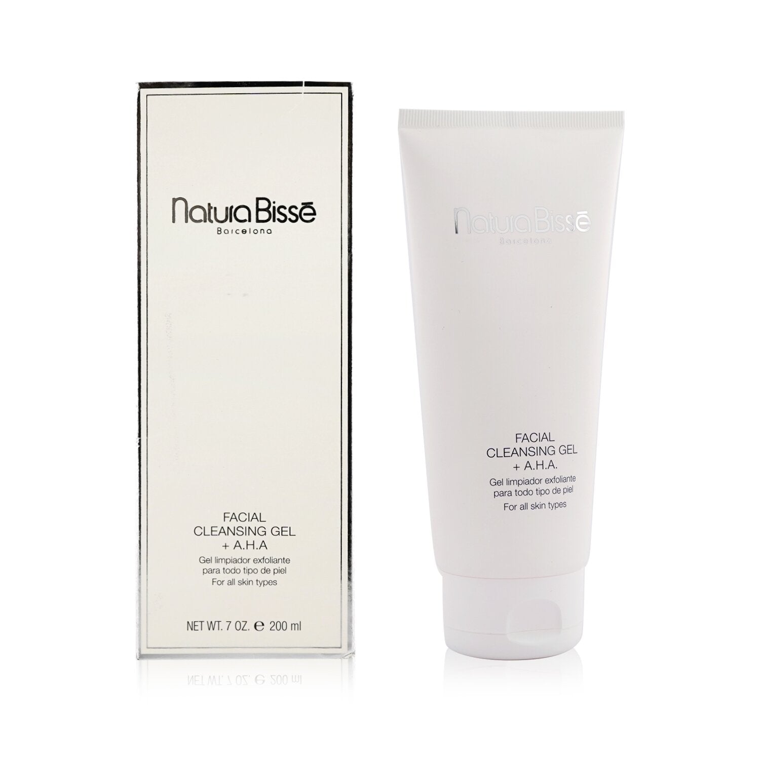 Natura Bisse Facial Cleansing Gel with AHA (For Normal to Oily Skin) 200ml/7oz