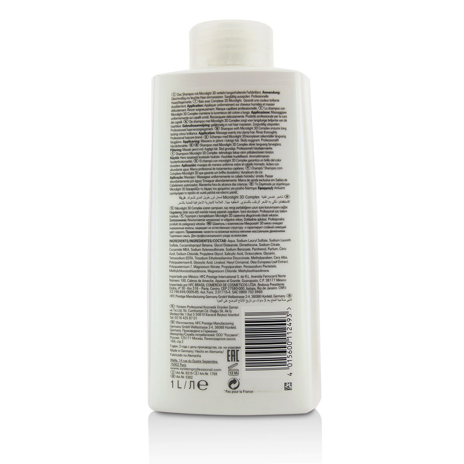 Wella SP Color Save Shampoo (For Coloured Hair) 1000ml/33.8oz